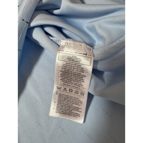 Men's Adidas Golf Polo Shirt Moisture Wicking Athletic Training Print Size XL - Picture 13 of 16